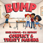 Conflict & Treaty Making BUMP U.S. History Game - No Prep Review Activity
