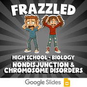 Nondisjunction & Chromosome Disorders FRAZZLED Science Game - No Prep Biology