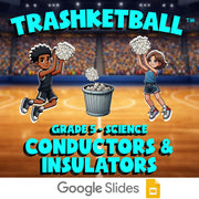 Conductors & Insulators TRASHKETBALL Science Game - No Prep Grade 5 Review