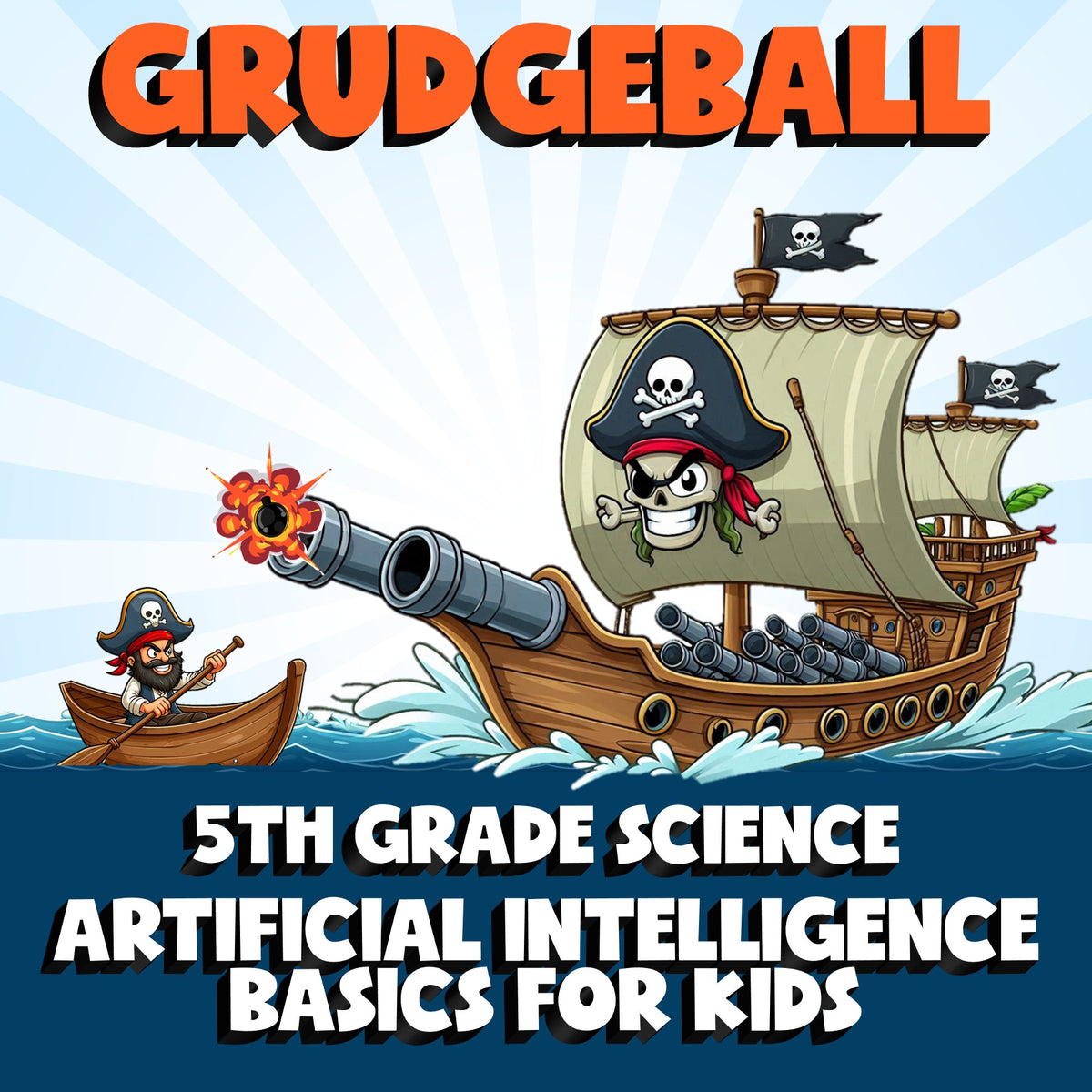 Artificial Intelligence Basics for Kids GRUDGEBALL Science Game - Grade 5