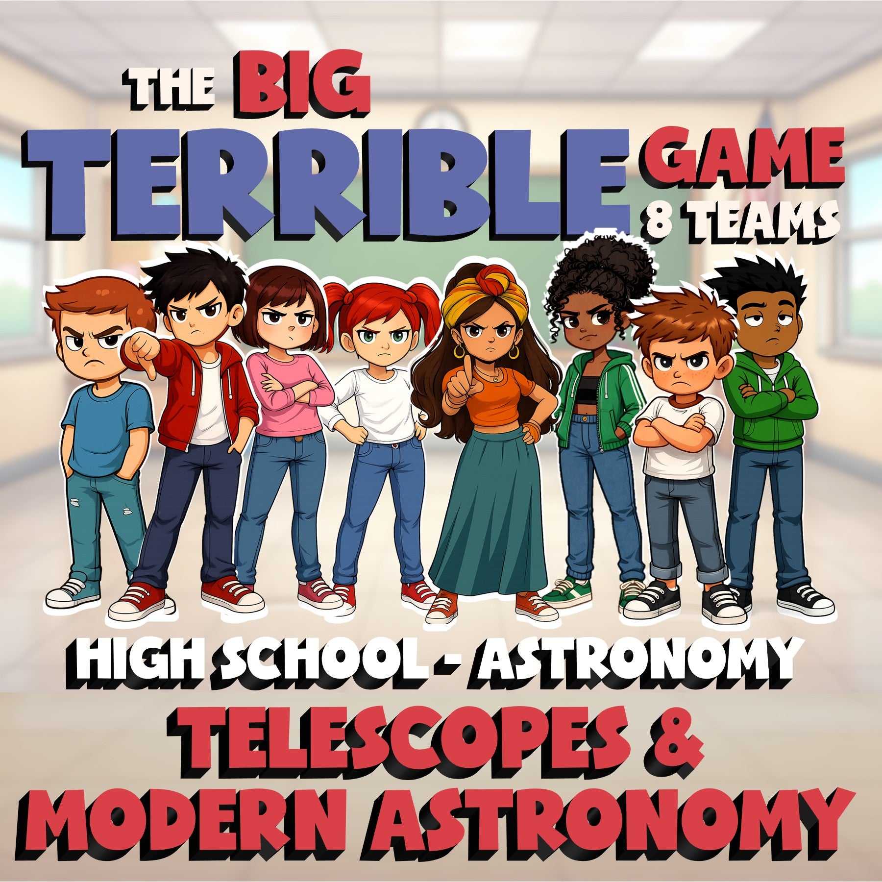 Telescopes & Modern Astronomy BIG TERRIBLE GAME - Astronomy Science Review