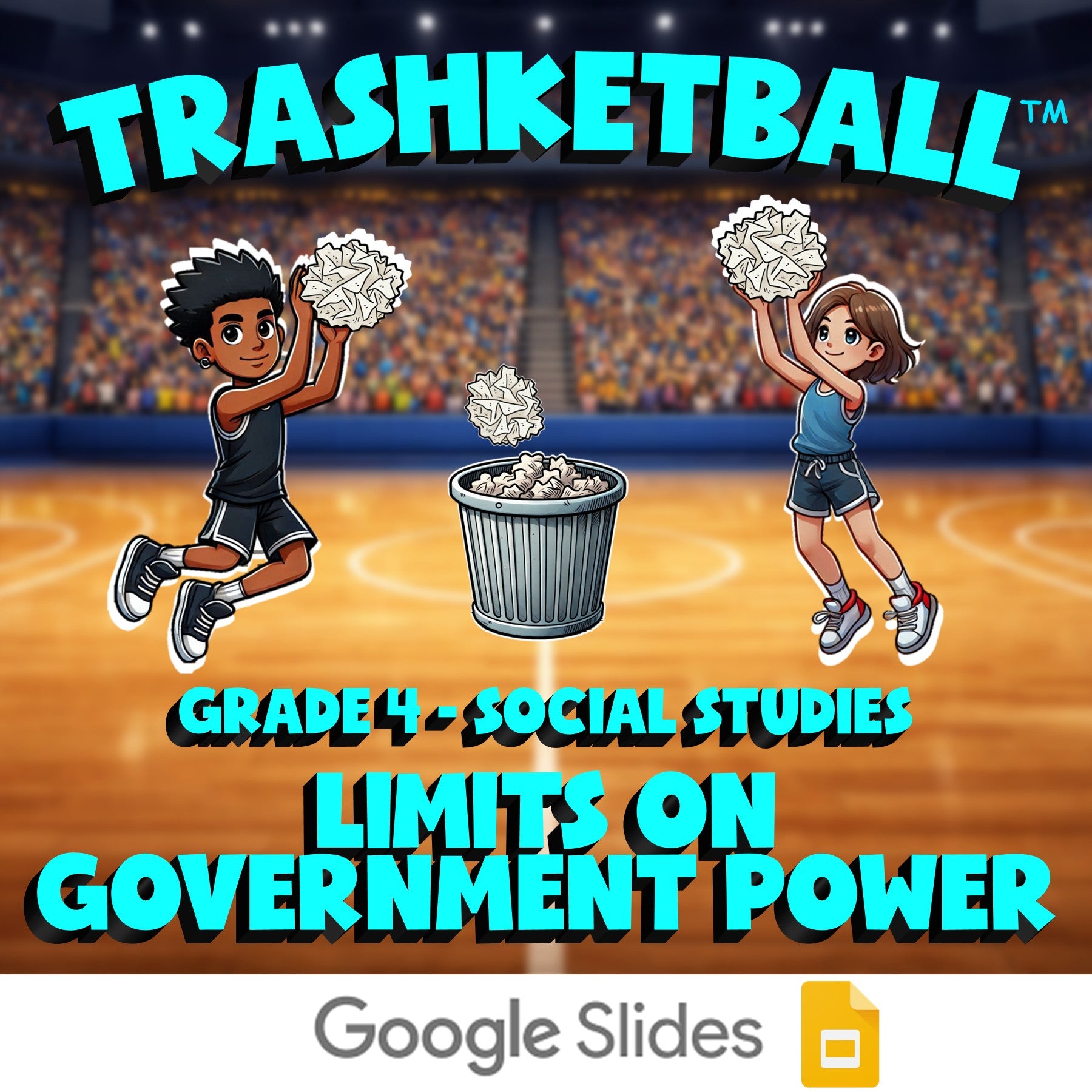 Limits on Government Power TRASHKETBALL Socials Game - No Prep Grade 4 Review