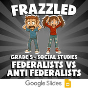 Federalists vs Anti Federalists FRAZZLED Socials Game - No Prep Grade 5 Review