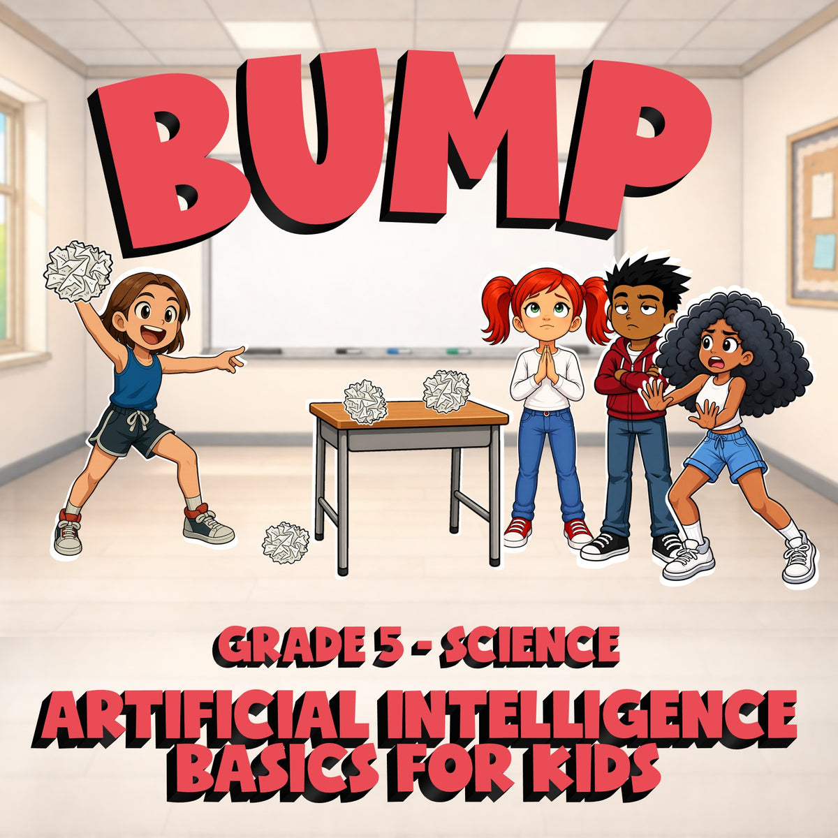 Artificial Intelligence Basics for Kids BUMP Science Game - No Prep Grade 5