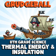 Thermal Energy & Insulation GRUDGEBALL Science Game - No Prep Grade 8 Review
