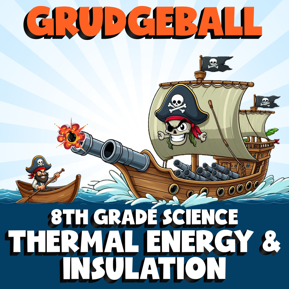 Thermal Energy & Insulation GRUDGEBALL Science Game - No Prep Grade 8 Review