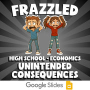 Unintended Consequences FRAZZLED Economics Game - No Prep Review Activity