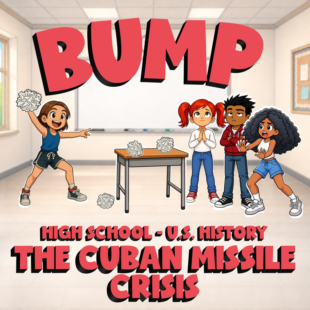 The Cuban Missile Crisis BUMP U.S. History Game - No Prep Review Activity