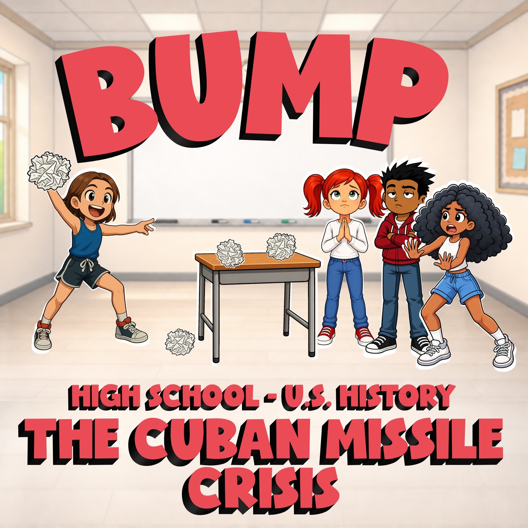 The Cuban Missile Crisis BUMP U.S. History Game - No Prep Review Activity
