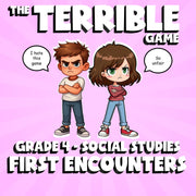 First Encounters THE TERRIBLE GAME - No Prep Grade 4 Socials Review Activity