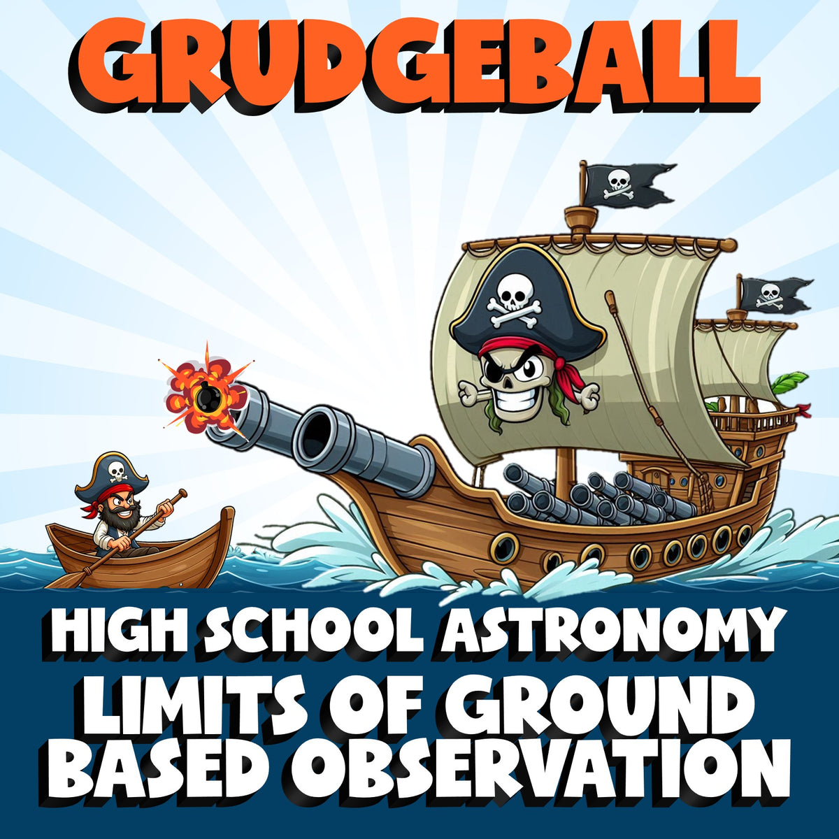 Limits of Ground Based Observation GRUDGEBALL Science Game - No Prep Astronomy