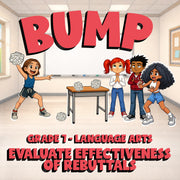 Evaluate Effectiveness of Rebuttals BUMP ELA Game - No Prep Grade 7 Review