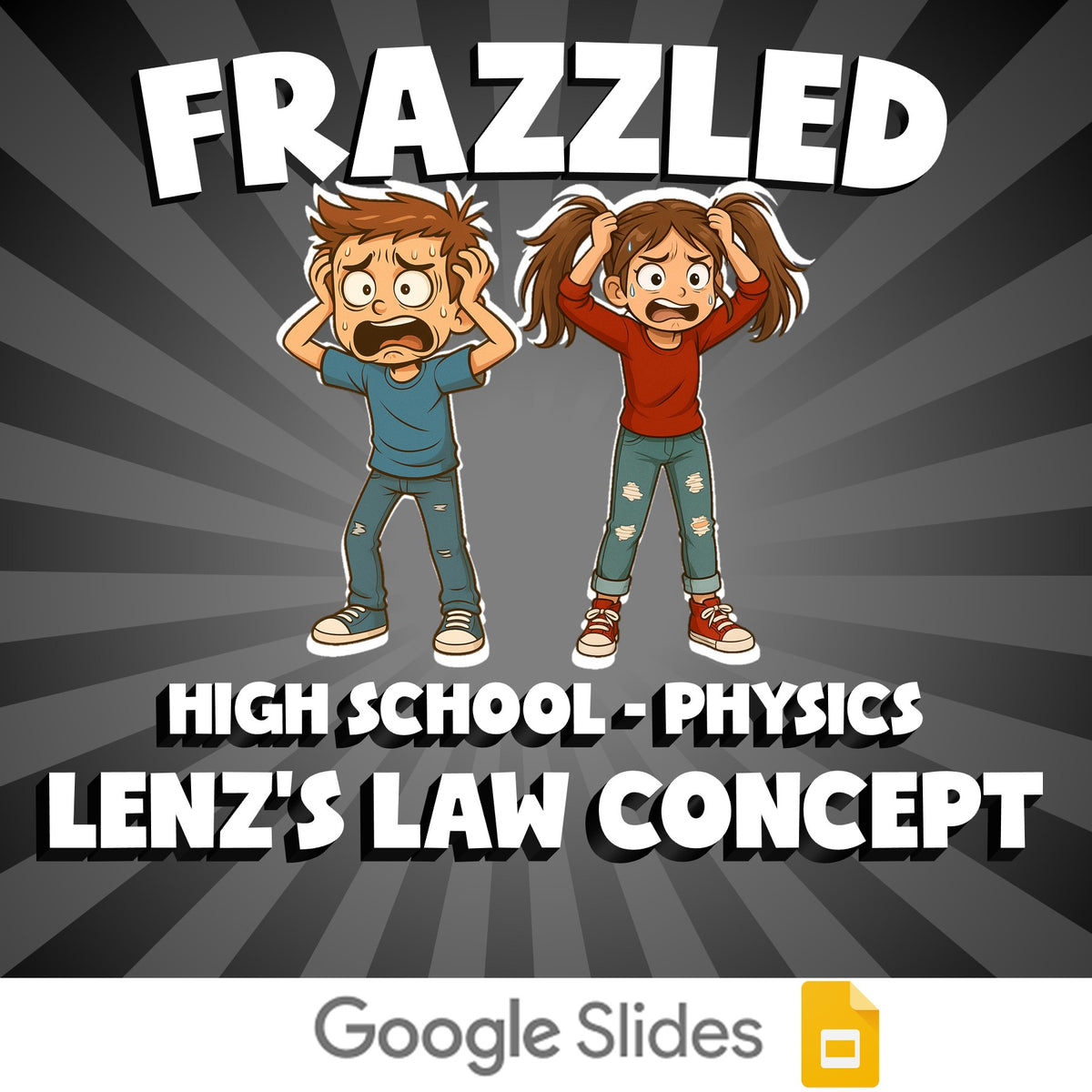 Lenz’s Law Concept FRAZZLED Science Game - No Prep Physics Review Activity