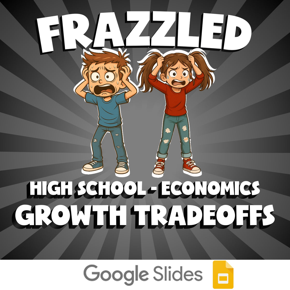 Growth Tradeoffs FRAZZLED Economics Game - No Prep Review Activity