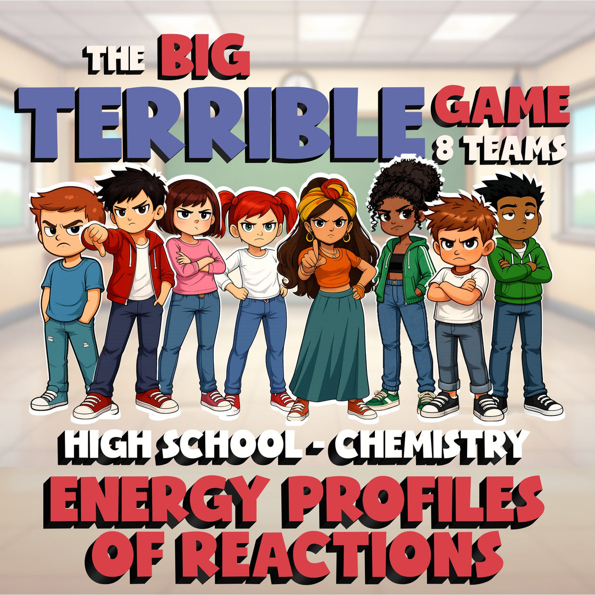 Energy Profiles of Reactions BIG TERRIBLE GAME - Chemistry Science Review