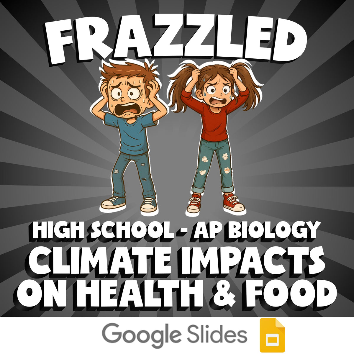 Climate Impacts on Health & Food FRAZZLED Science Game - No Prep AP Biology