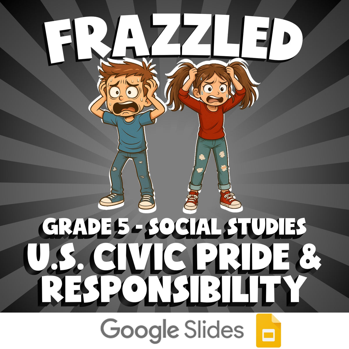 U.S. Civic Pride & Responsibility FRAZZLED Socials Game - No Prep Grade 5 Review