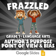 Author’s Purpose Point of View & Bias FRAZZLED ELA Game - No Prep Grade 7 Review