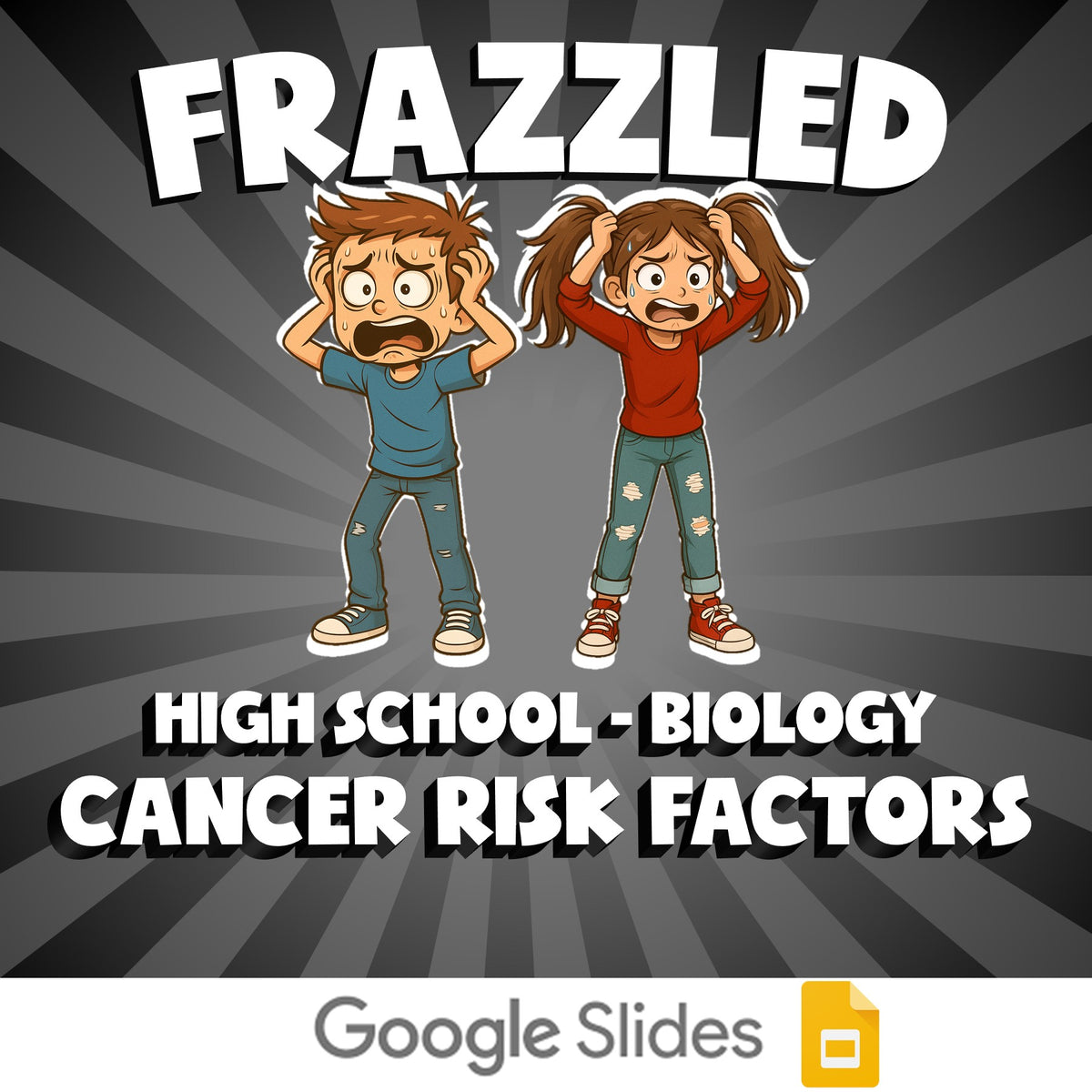 Cancer Risk Factors FRAZZLED Science Game - No Prep Biology Review Activity