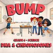 DNA & Chromosomes BUMP Science Game - No Prep Grade 6 Review Activity
