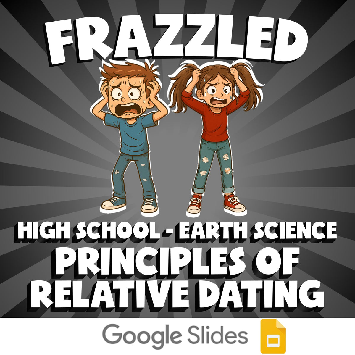 Principles of Relative Dating FRAZZLED Game - No Prep Earth Science Review