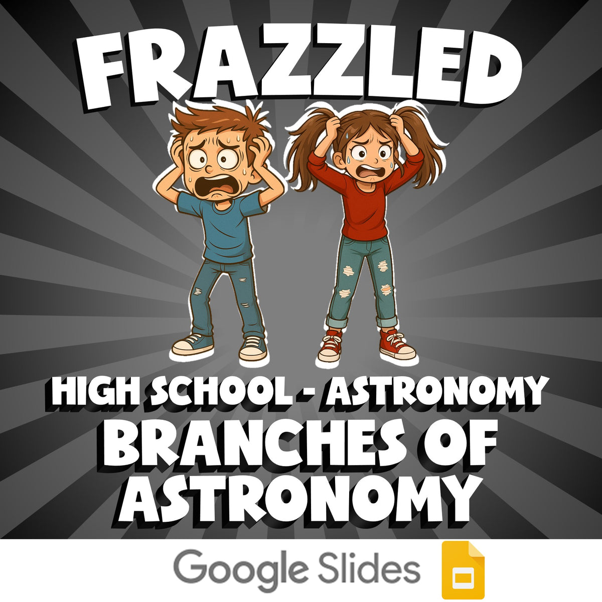 Branches of Astronomy FRAZZLED Science Game - No Prep Astronomy Review Activity