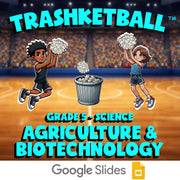 Agriculture & Biotechnology TRASHKETBALL Science Game - No Prep Grade 5 Review