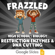 Restriction Enzymes & DNA Cutting FRAZZLED Science Game - No Prep Biology Review