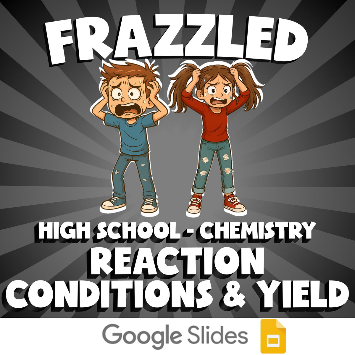 Reaction Conditions & Yield FRAZZLED Science Game - No Prep Chemistry Review