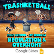 Regulation & Oversight TRASHKETBALL Science Game - No Prep AP Biology Review