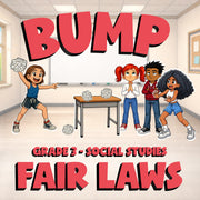 Fair Laws BUMP Socials Game - No Prep Grade 3 Review Activity