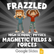 Magnetic Fields & Forces FRAZZLED Science Game - No Prep Physics Review Activity
