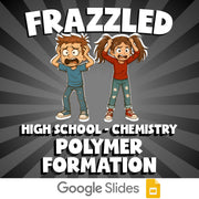 Polymer Formation FRAZZLED Science Game - No Prep Chemistry Review Activity