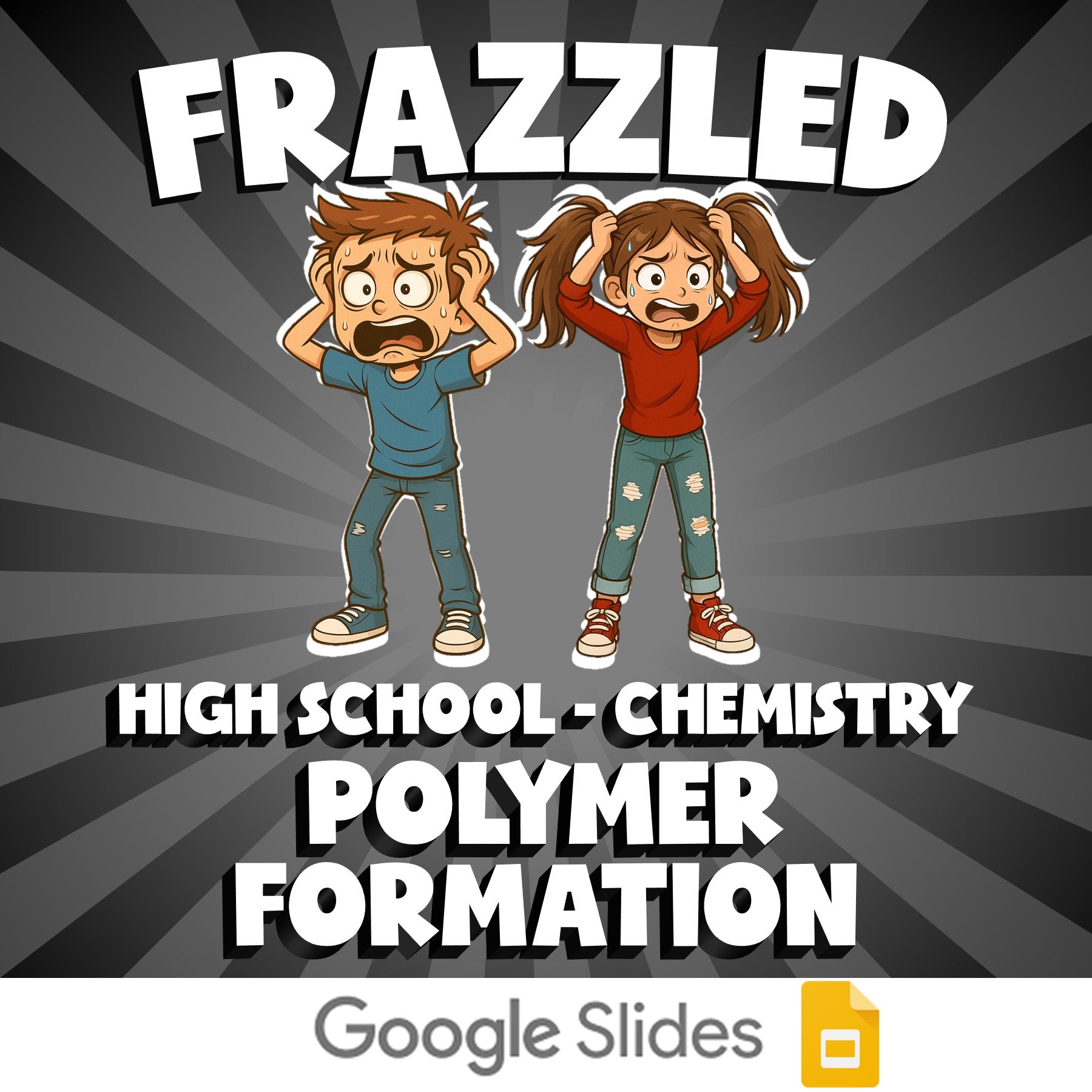 Polymer Formation FRAZZLED Science Game - No Prep Chemistry Review Activity