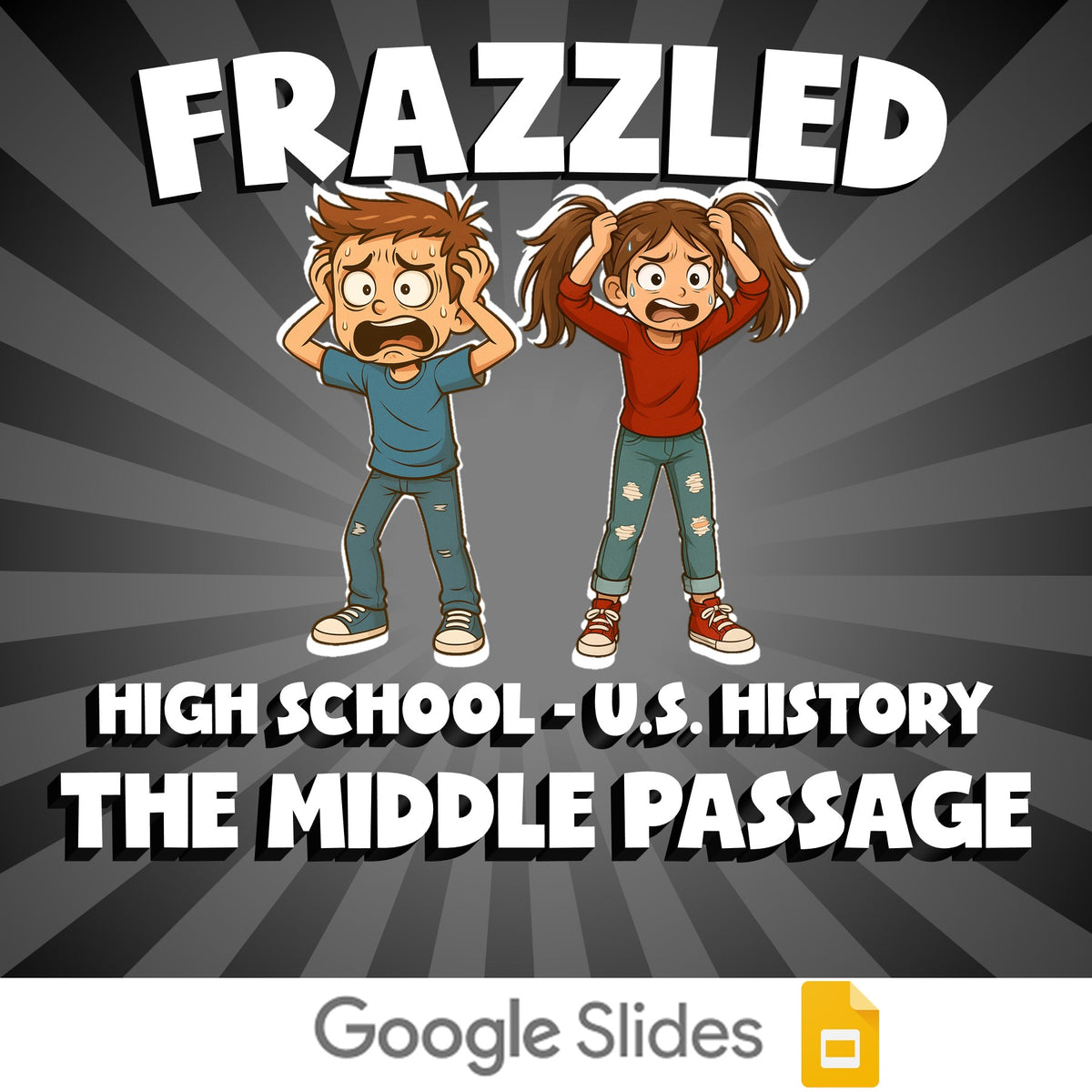The Middle Passage FRAZZLED U.S. History Game - No Prep Review Activity