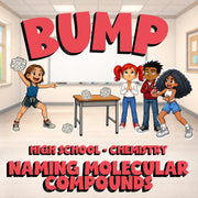 Naming Molecular Compounds BUMP Science Game - No Prep Chemistry Review Activity