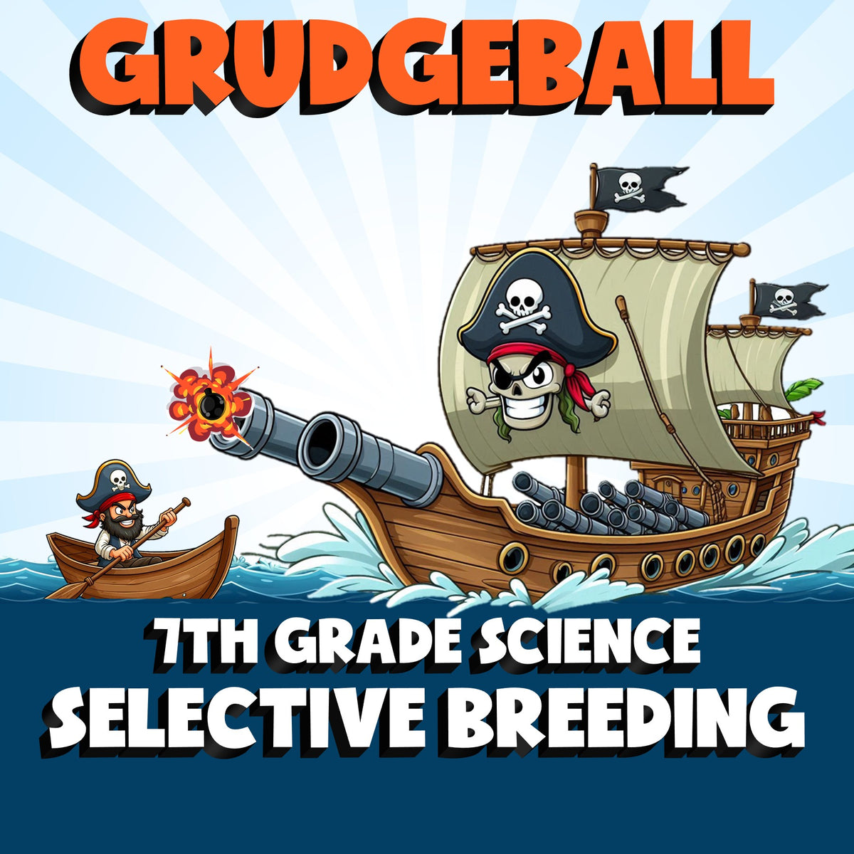 Selective Breeding GRUDGEBALL Science Game - No Prep Grade 7 Review Activity