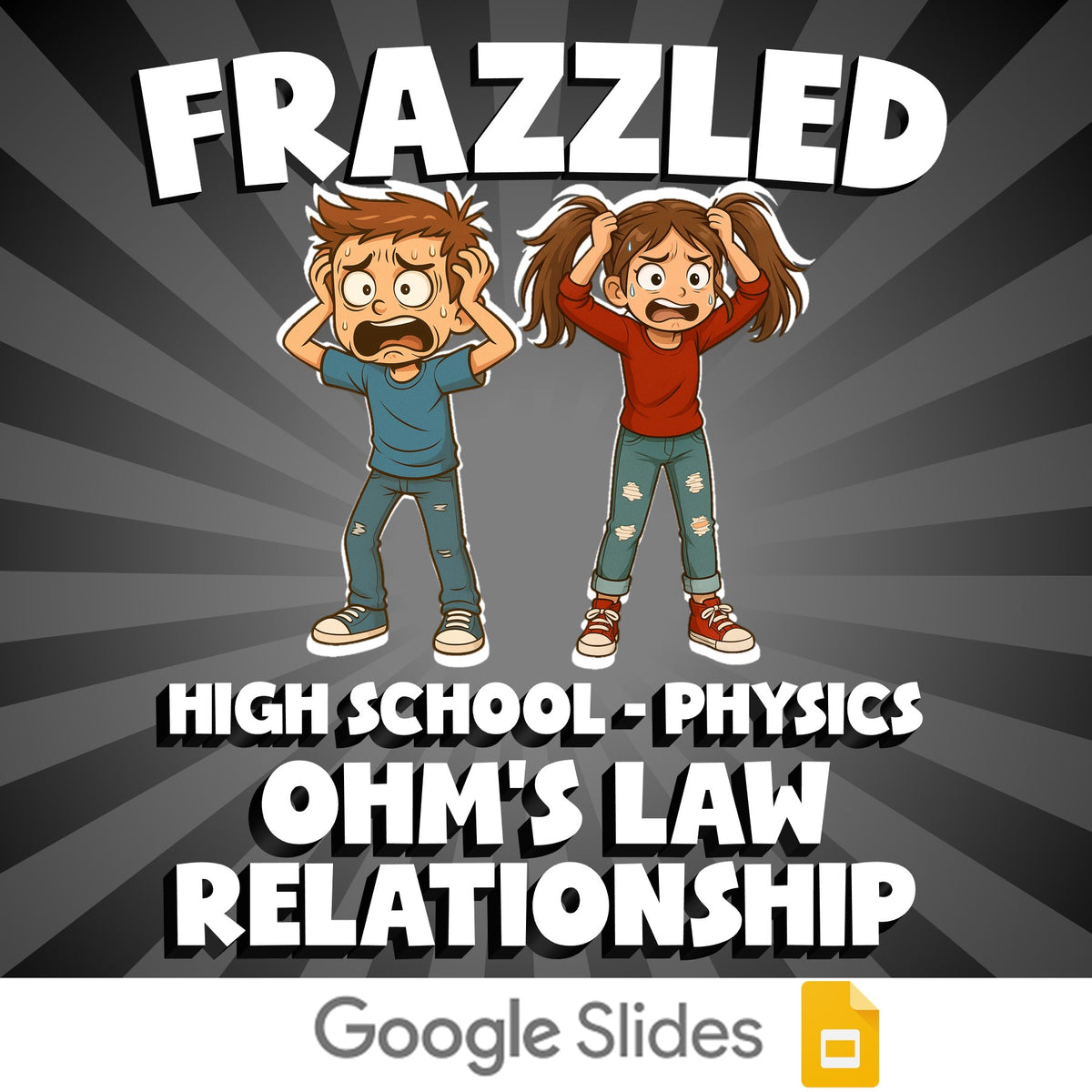 Ohm’s Law Relationship FRAZZLED Science Game - No Prep Physics Review Activity