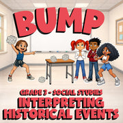 Interpreting Historical Events BUMP Socials Game - No Prep Grade 3 Review