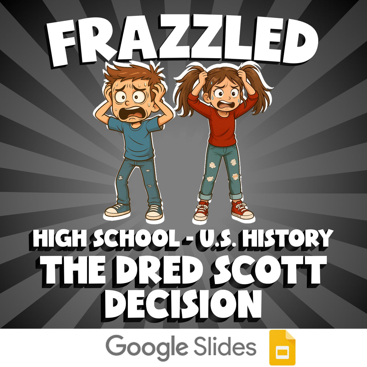 The Dred Scott Decision FRAZZLED U.S. History Game - No Prep Review Activity