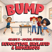 Revolution, Enslaved & Indigenous BUMP Socials Game - No Prep Grade 5 Review