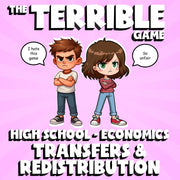 Transfers & Redistribution THE TERRIBLE GAME - No Prep Economics Review Activity