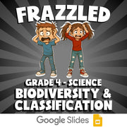 Biodiversity & Classification FRAZZLED Science Game - No Prep Grade 4 Review