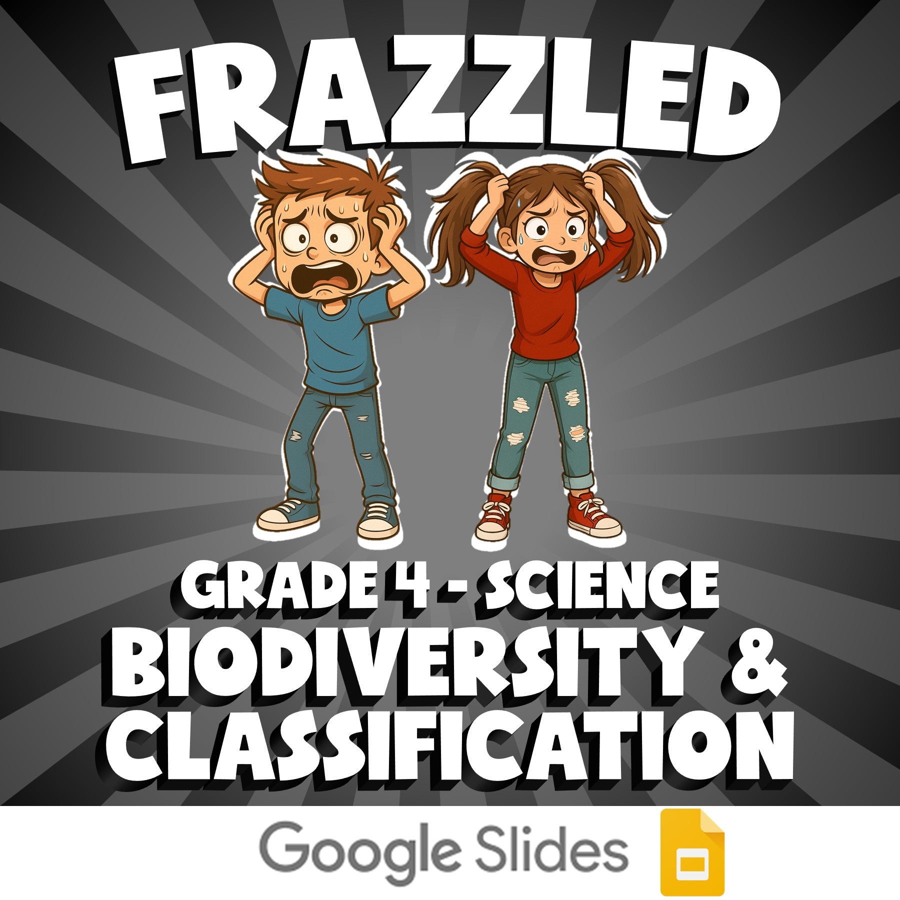 Biodiversity & Classification FRAZZLED Science Game - No Prep Grade 4 Review