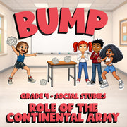 Role of the Continental Army BUMP Socials Game - No Prep Grade 4 Review Activity
