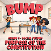 Purpose of the Constitution BUMP Socials Game - No Prep Grade 4 Review Activity