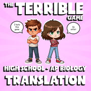 Translation THE TERRIBLE GAME - No Prep AP Biology Science Review Activity