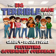 Preventing Government Overreach BIG TERRIBLE GAME - Grade 4 Socials Review