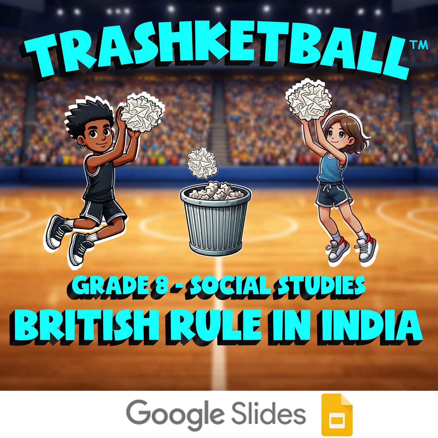 British Rule in India TRASHKETBALL Socials Game - No Prep Grade 8 Review