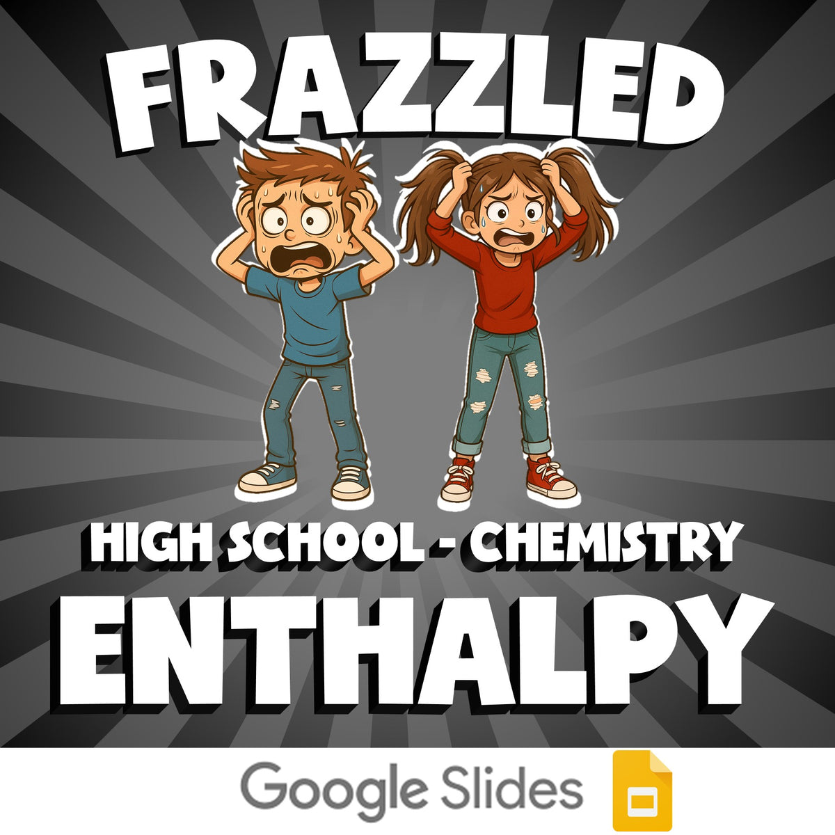 Enthalpy FRAZZLED Science Game - No Prep Chemistry Review Activity
